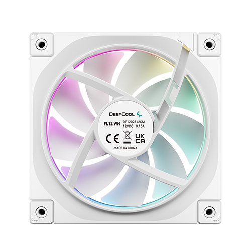 DeepCool FL12 WH ARGB 120mm Cabinet Fan